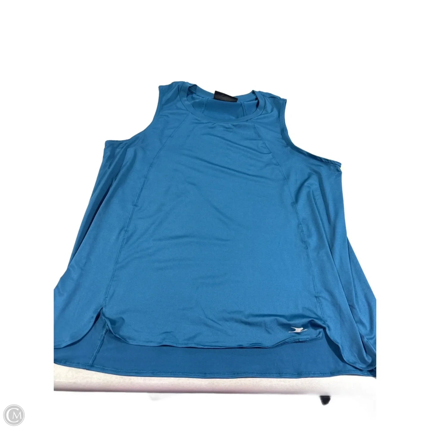 Athletic Tank Top By Crane In Blue, Size: L