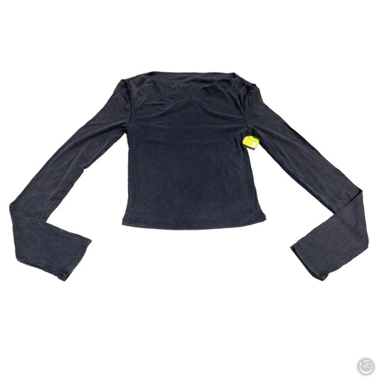 Top Long Sleeve By Wild Fable In Grey, Size: Xxs