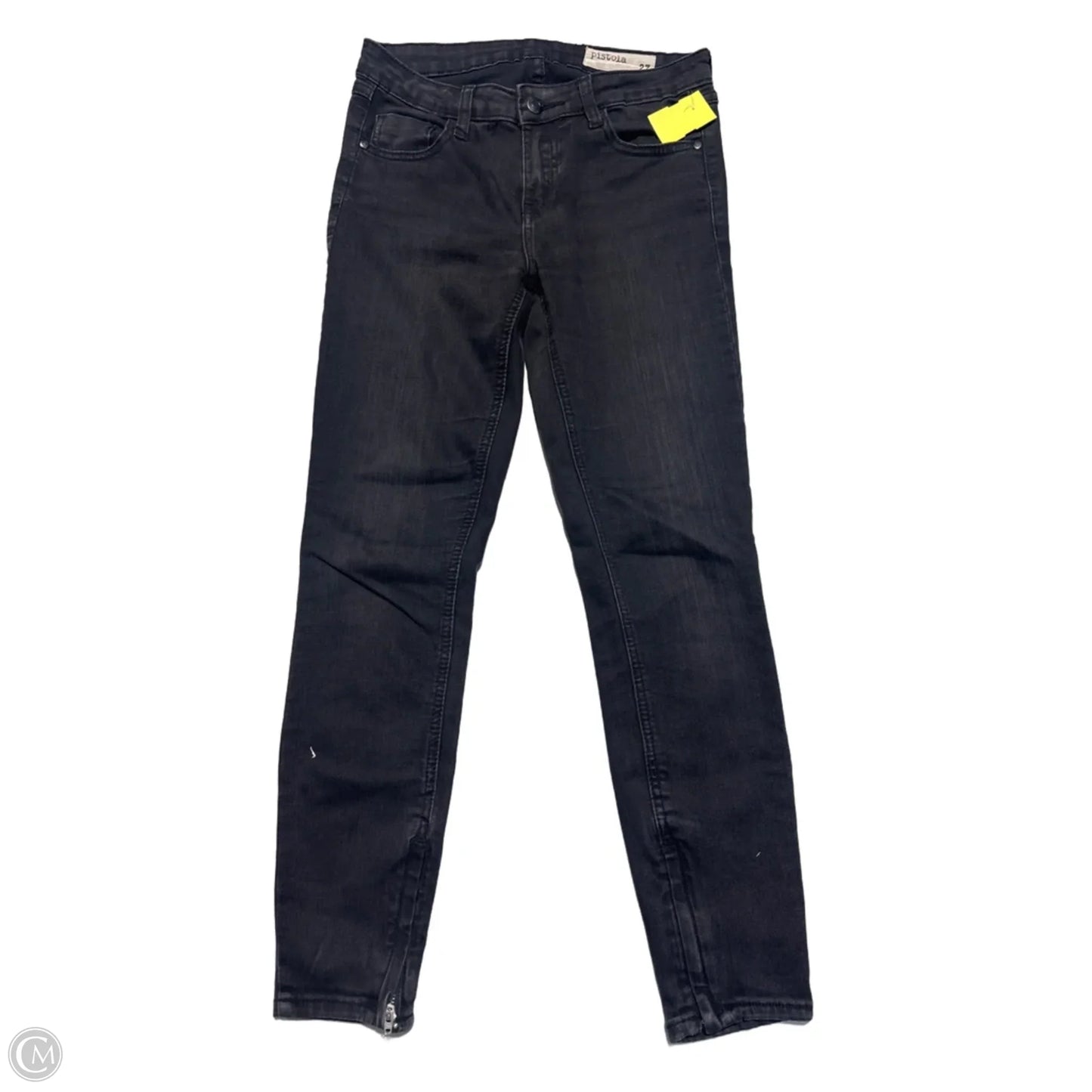 Jeans Straight By Pistola In Black, Size: 4