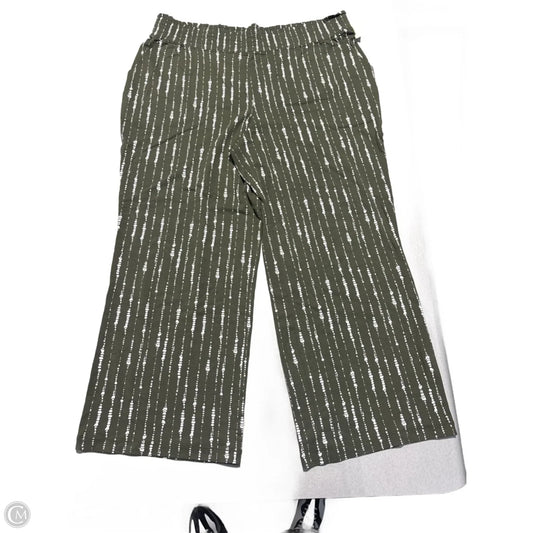 Pants Linen By D&co. In Green, Size: 16