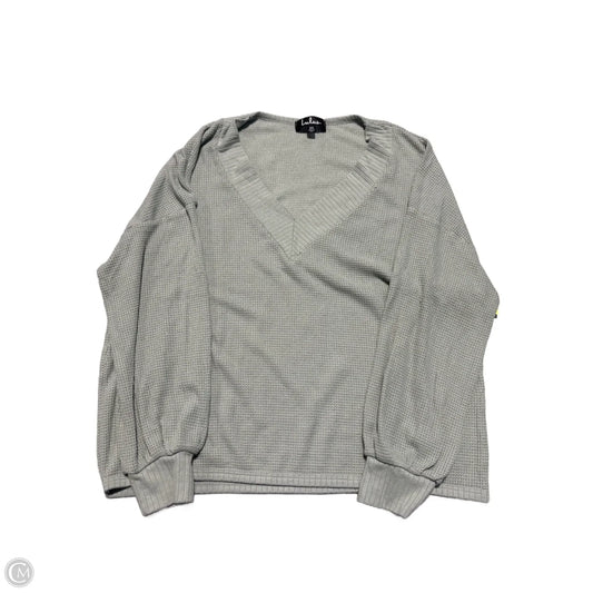 Top Long Sleeve By Lulus In Green, Size: Xs