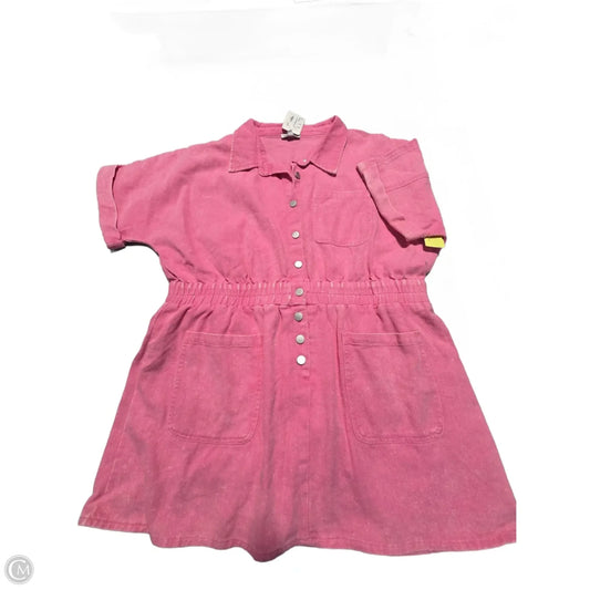 Romper By White Birch In Pink, Size: 2x
