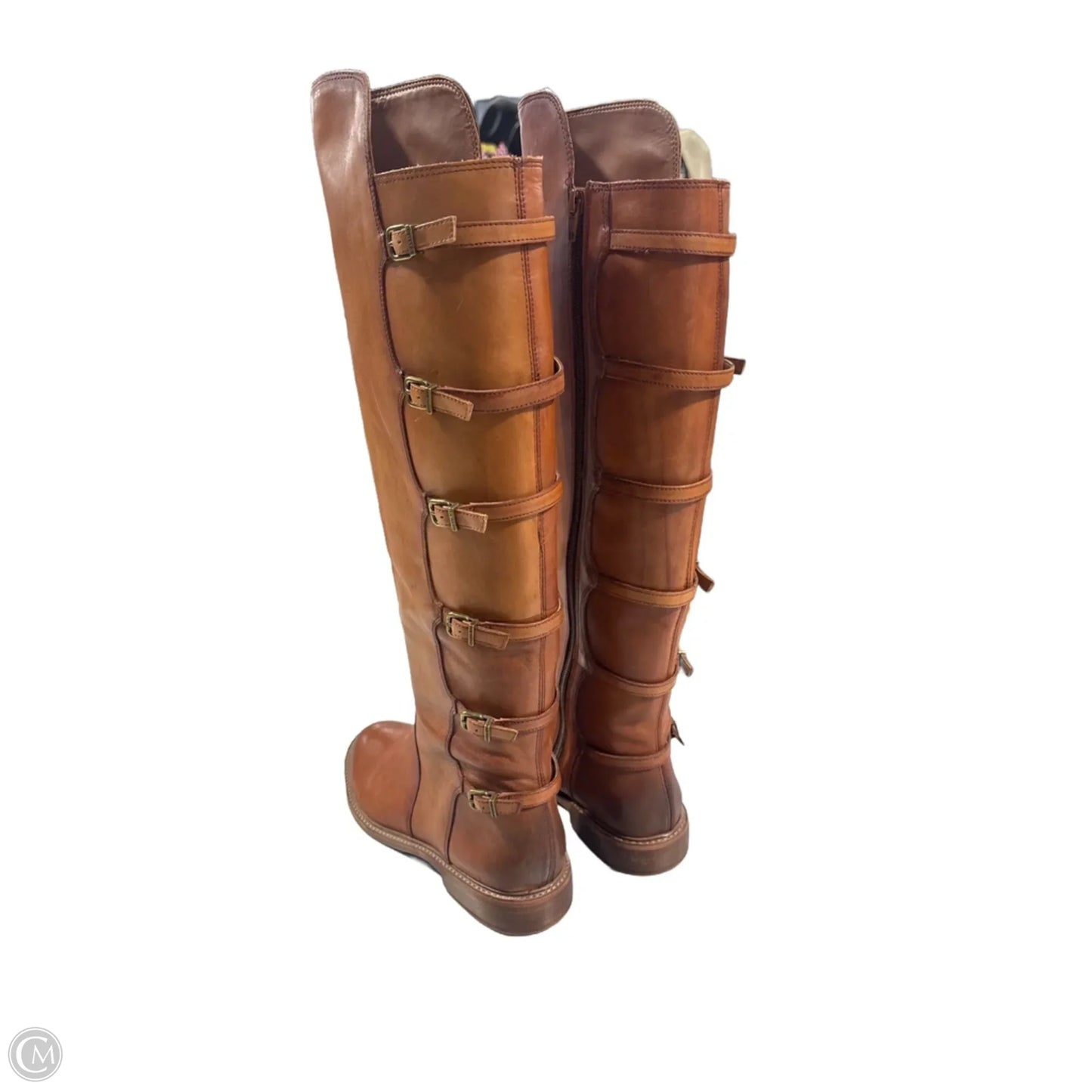 Boots Knee Flats By Gianni Bini In Brown, Size: 8