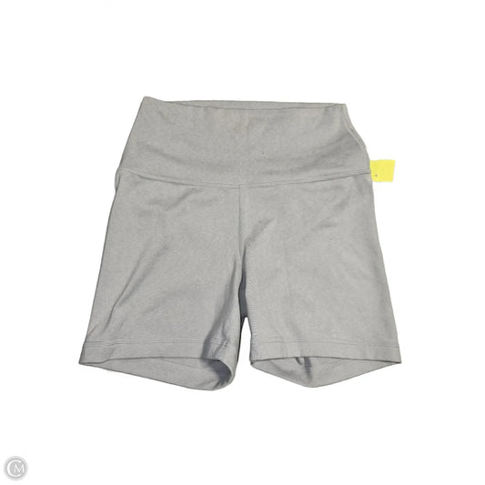 Athletic Shorts By Yogalicious In Grey, Size: M