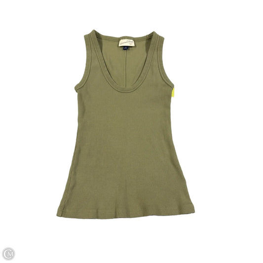Tank Top By Universal Thread In Green, Size: Xs