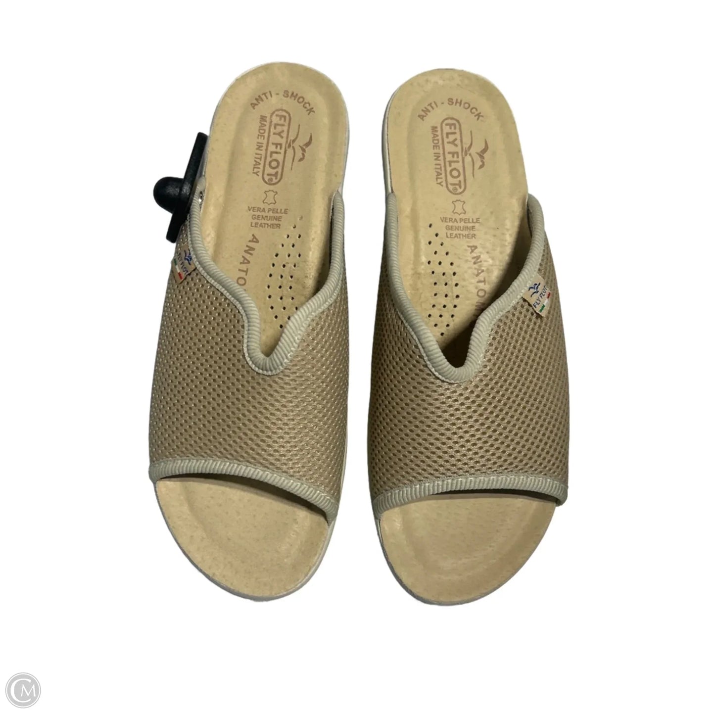 Sandals Flats By Cmb In Tan, Size: 7.5