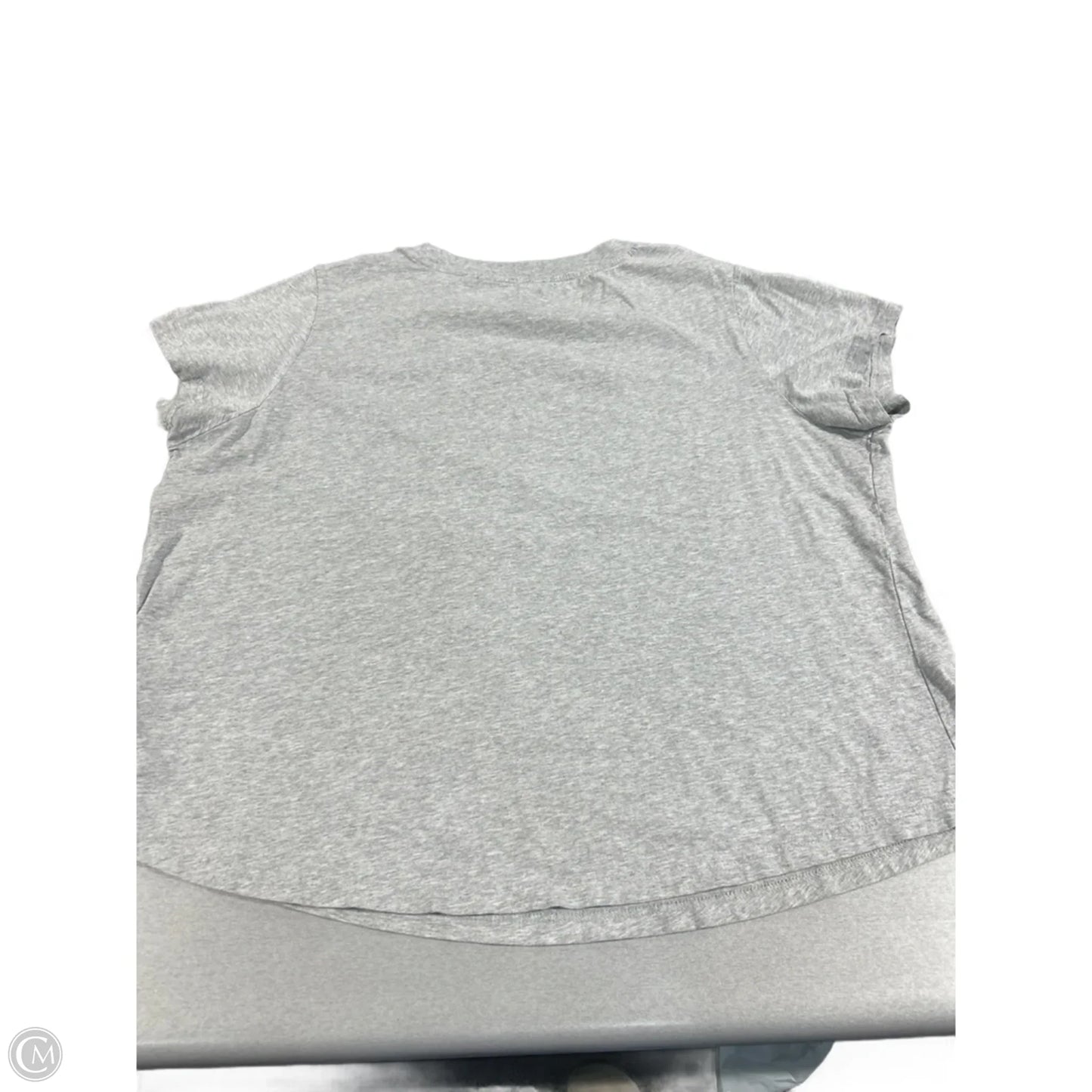 Top Short Sleeve By Puma In Grey, Size: 2x
