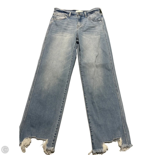 Jeans Straight By Vervet In Blue Denim, Size: 6