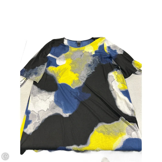 Top 3/4 Sleeve By Clara Sun Woo In Blue & Green, Size: L