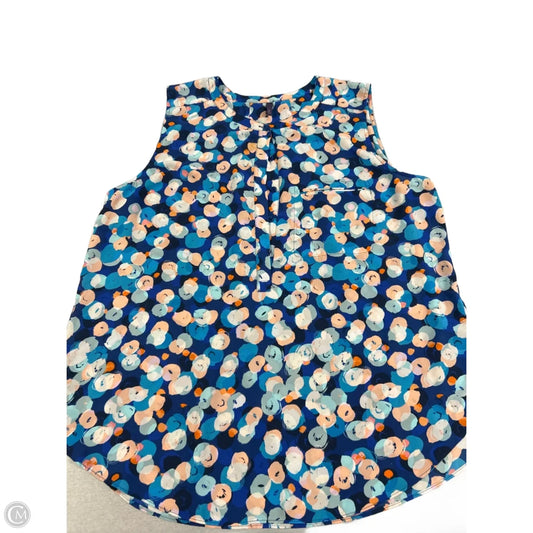 Top Sleeveless By Not Your Daughters Jeans In Blue, Size: Xl