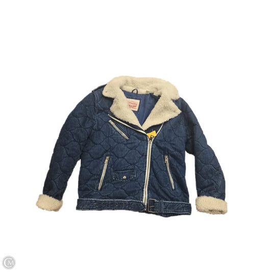 Coat Wool By Levis In Navy, Size: L
