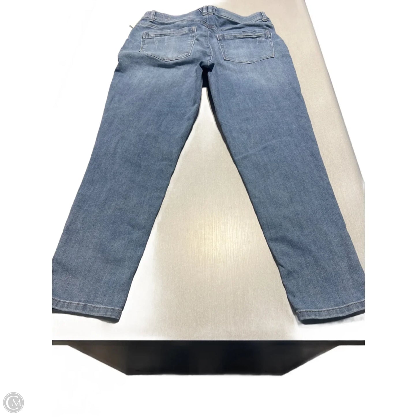 Jeans Straight By Democracy In Blue Denim, Size: 12