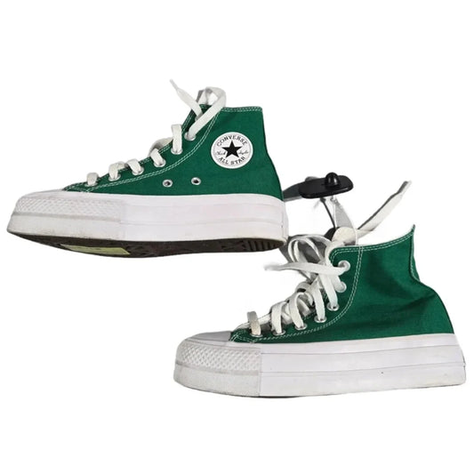 Shoes Sneakers By Converse In Green, Size: 5