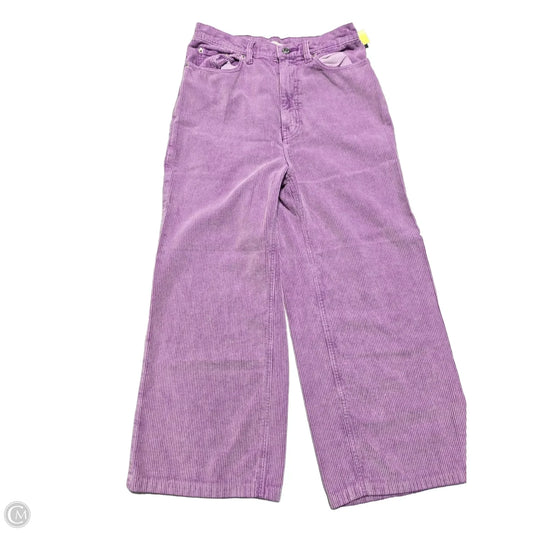 Jeans Wide Leg By Bdg In Purple, Size: 8