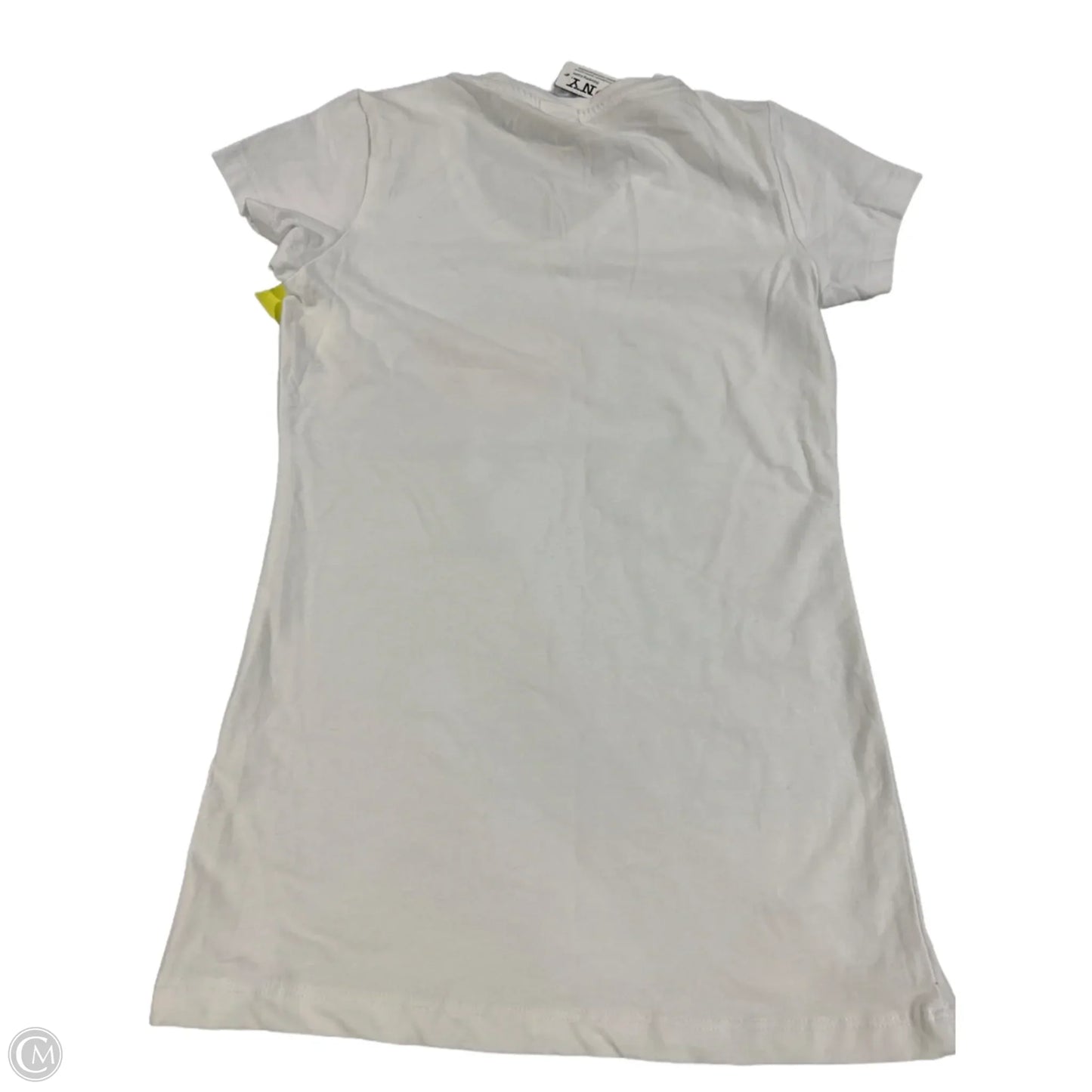 Top Short Sleeve Basic By Cme In White, Size: S