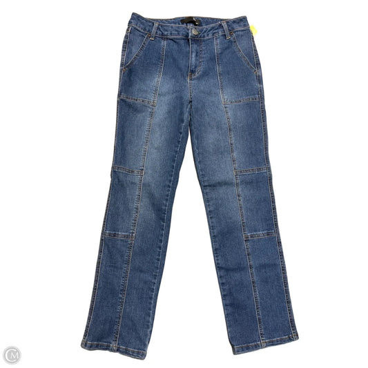 Jeans Straight By 1822 Denim In Blue Denim, Size: 4