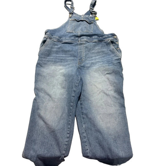 Overalls By Old Navy In Blue Denim, Size: 3x