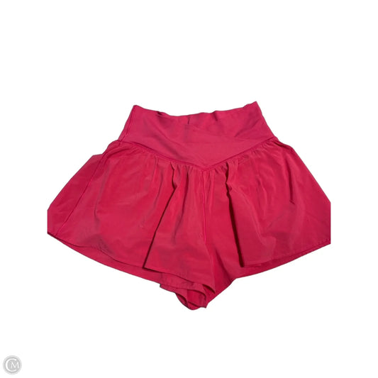 Athletic Shorts By Aerie In Pink, Size: M