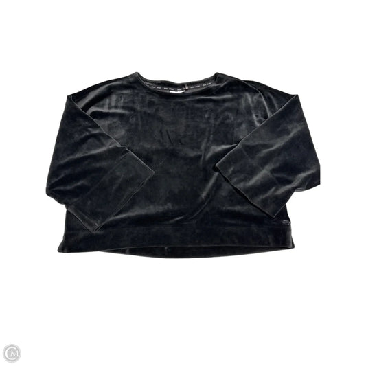 Top 3/4 Sleeve By Dkny In Black, Size: Xl