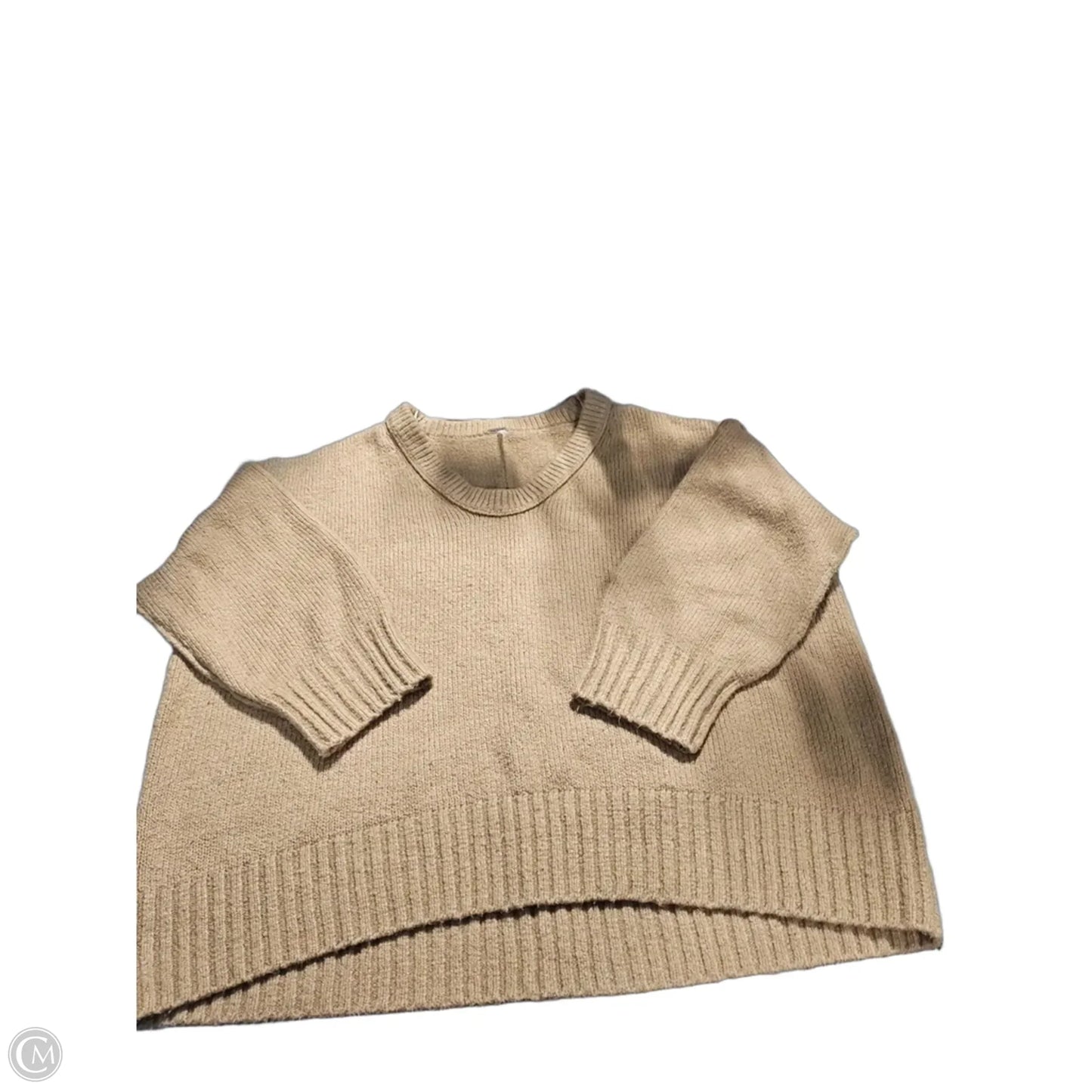 Sweater By Free People In Tan, Size: S