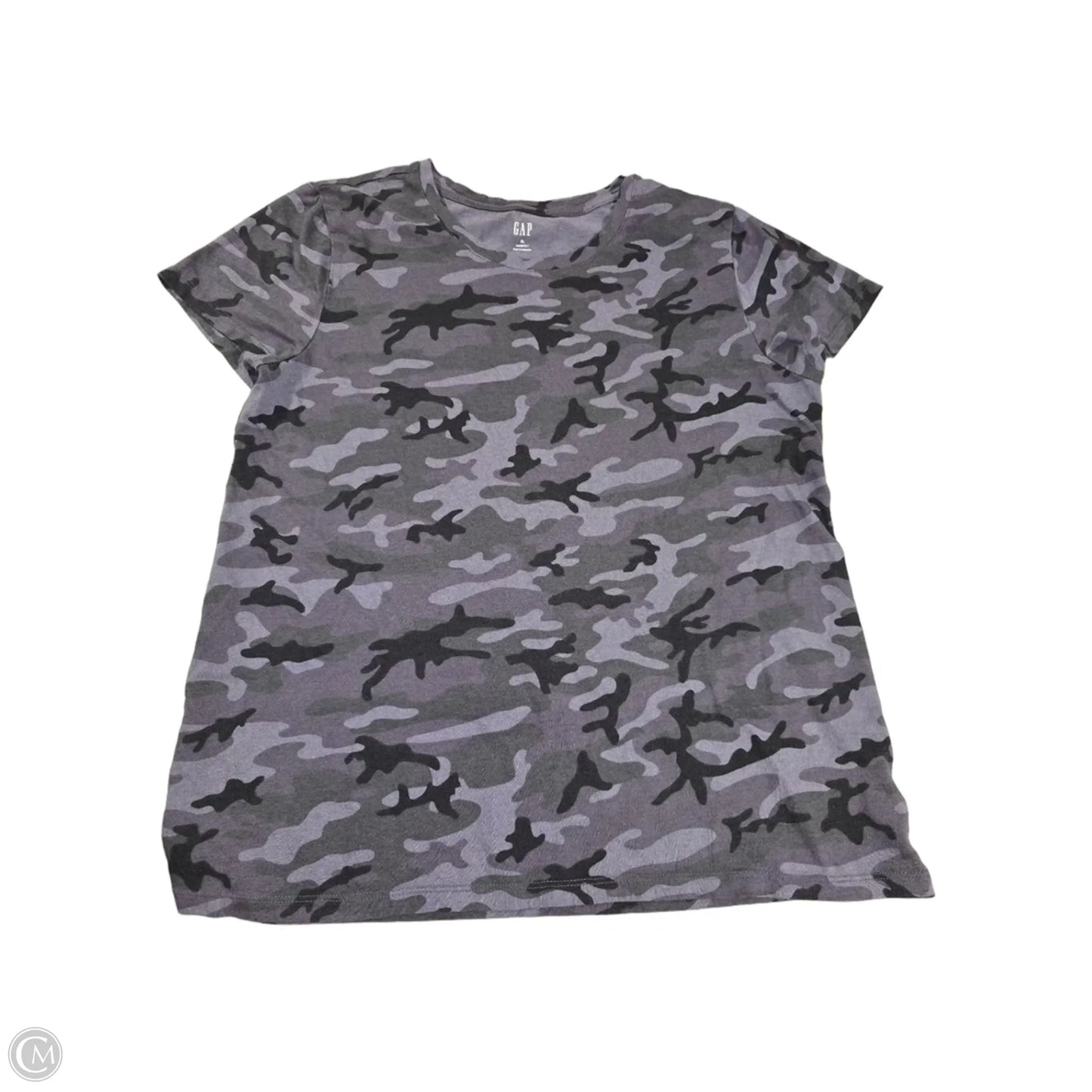 Top Short Sleeve By Gap In Purple, Size: Xl