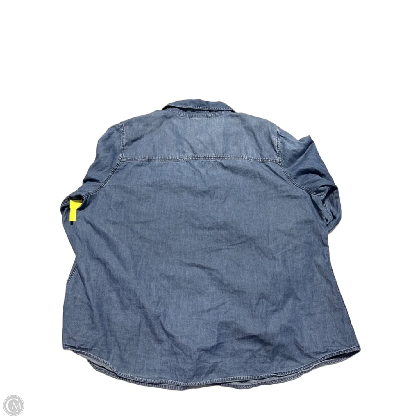 Top Long Sleeve By Torrid In Blue, Size: 3x