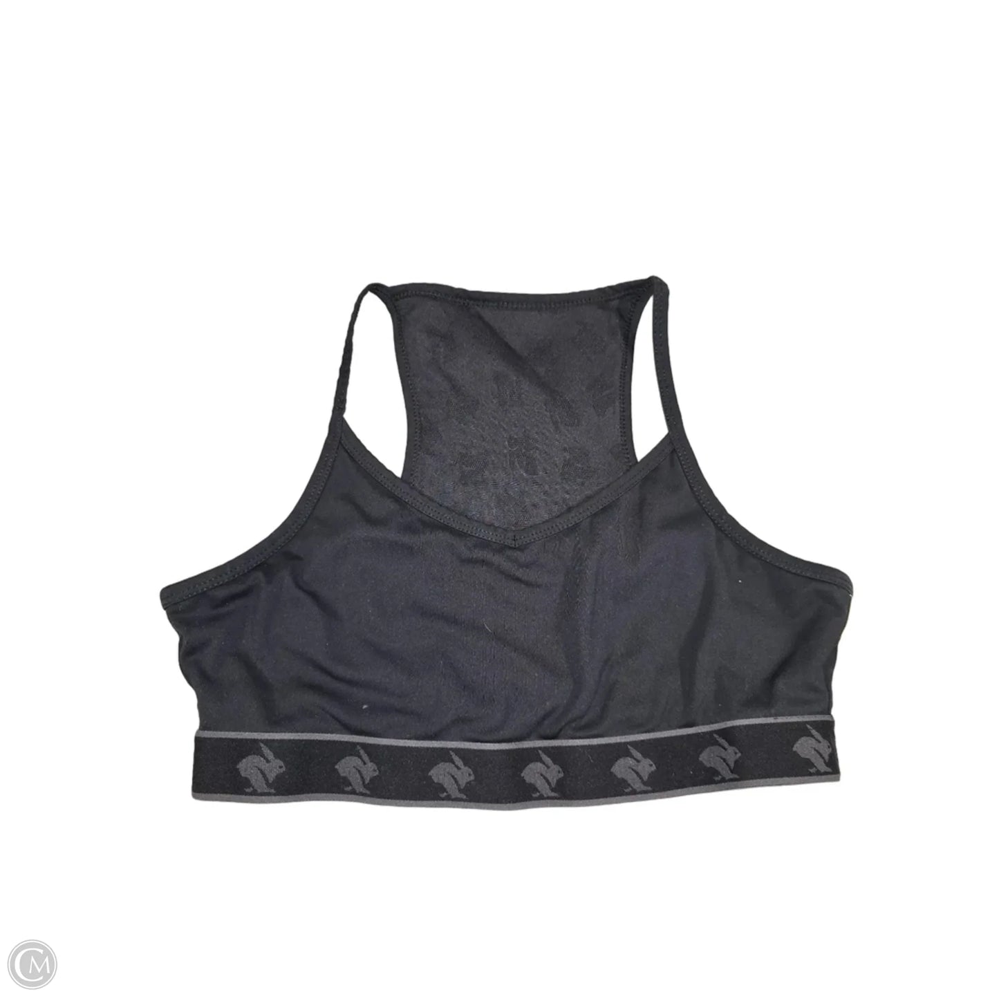Athletic Bra By Rabbit In Black, Size: M