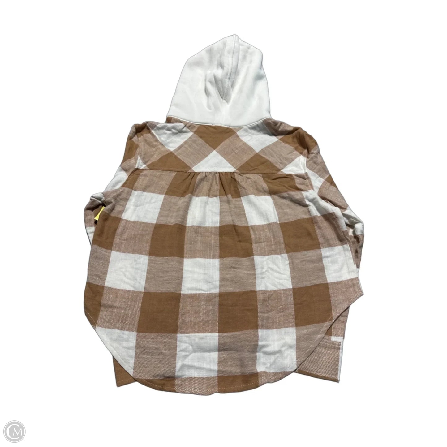 Top Long Sleeve By Love Tree In Tan, Size: S