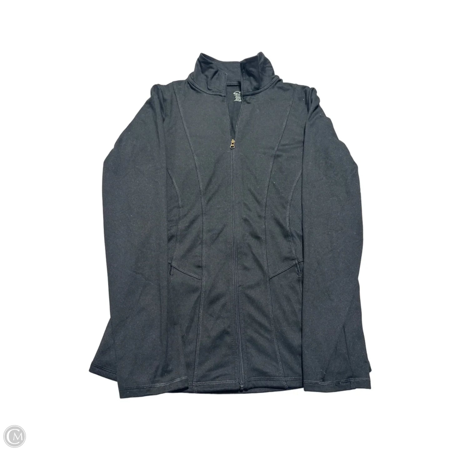 Athletic Jacket By Champion In Black, Size: Xs