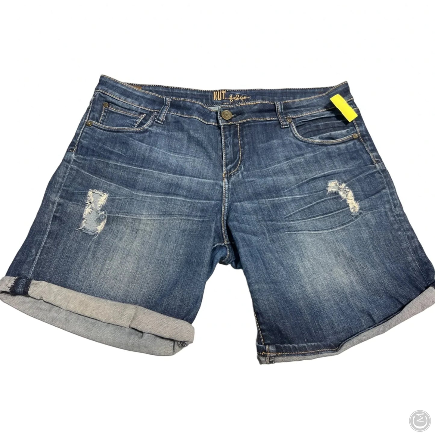 Shorts By Kut In Blue Denim, Size: 14
