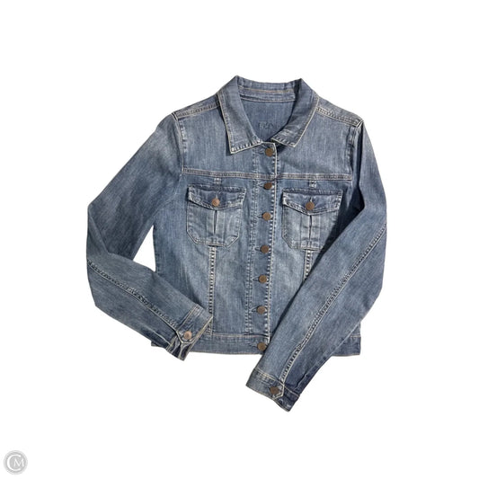 Jacket Denim By Kut In Blue Denim, Size: L
