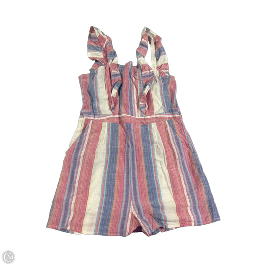 Romper By Entro In Striped Pattern, Size: L