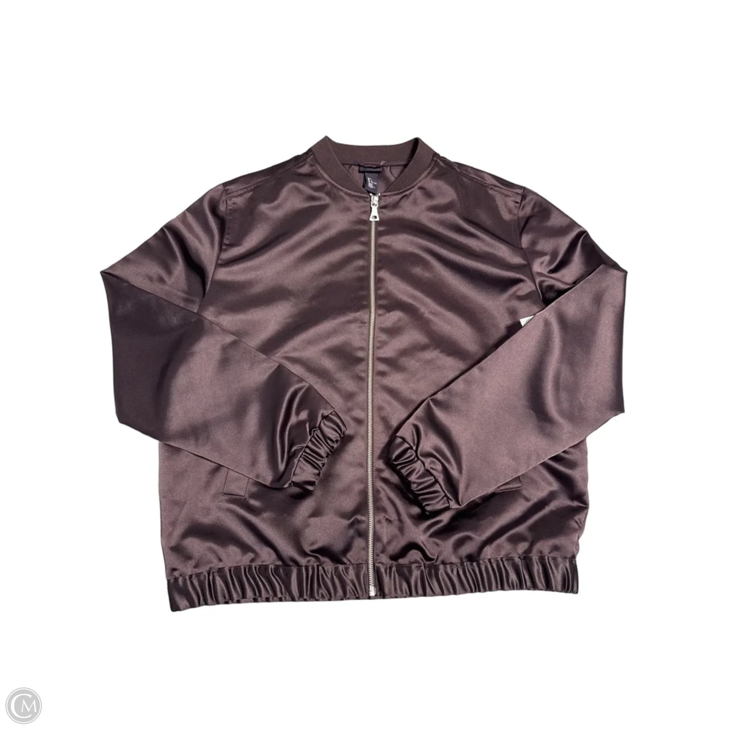 Jacket Other By H&m In Maroon, Size: L