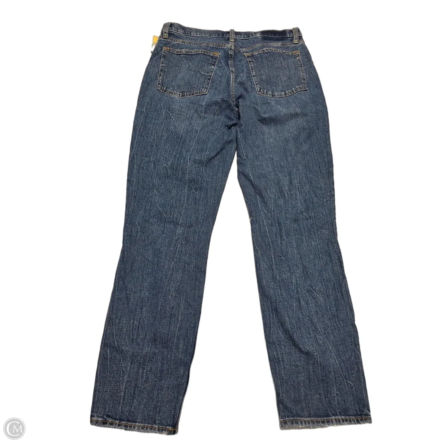 Jeans Straight By Abercrombie And Fitch In Blue Denim, Size: 8