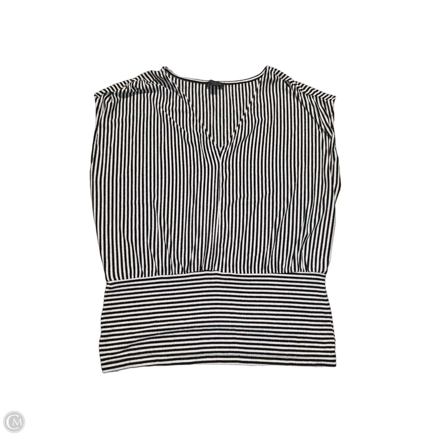 Top Sleeveless By Ann Taylor In Striped Pattern, Size: Xs