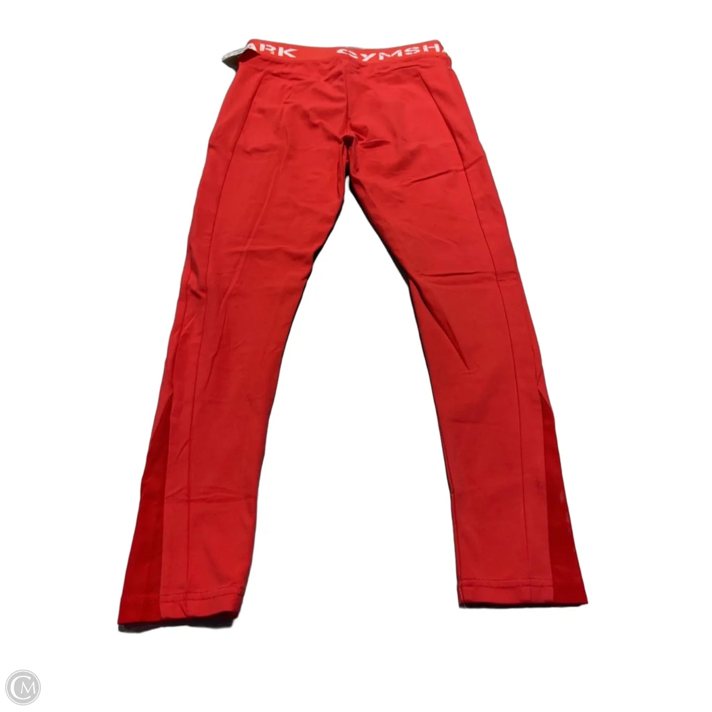 Athletic Leggings By Gym Shark In Red, Size: M