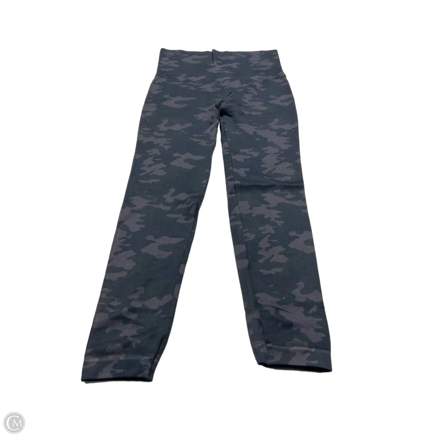 Athletic Leggings By Spanx In Camouflage Print, Size: L