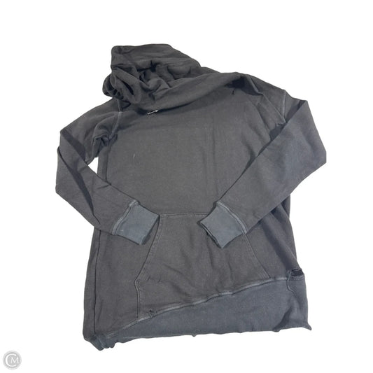 Sweatshirt Hoodie By Cmb In Black, Size: S