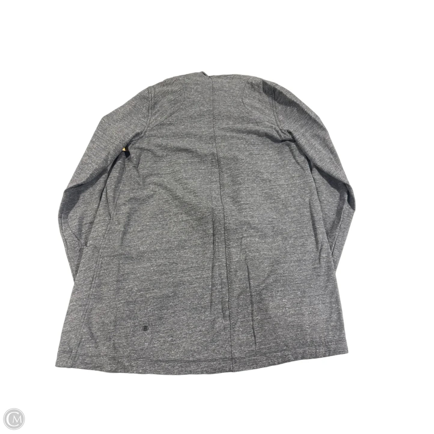 Athletic Jacket By Lululemon In Grey, Size: 8