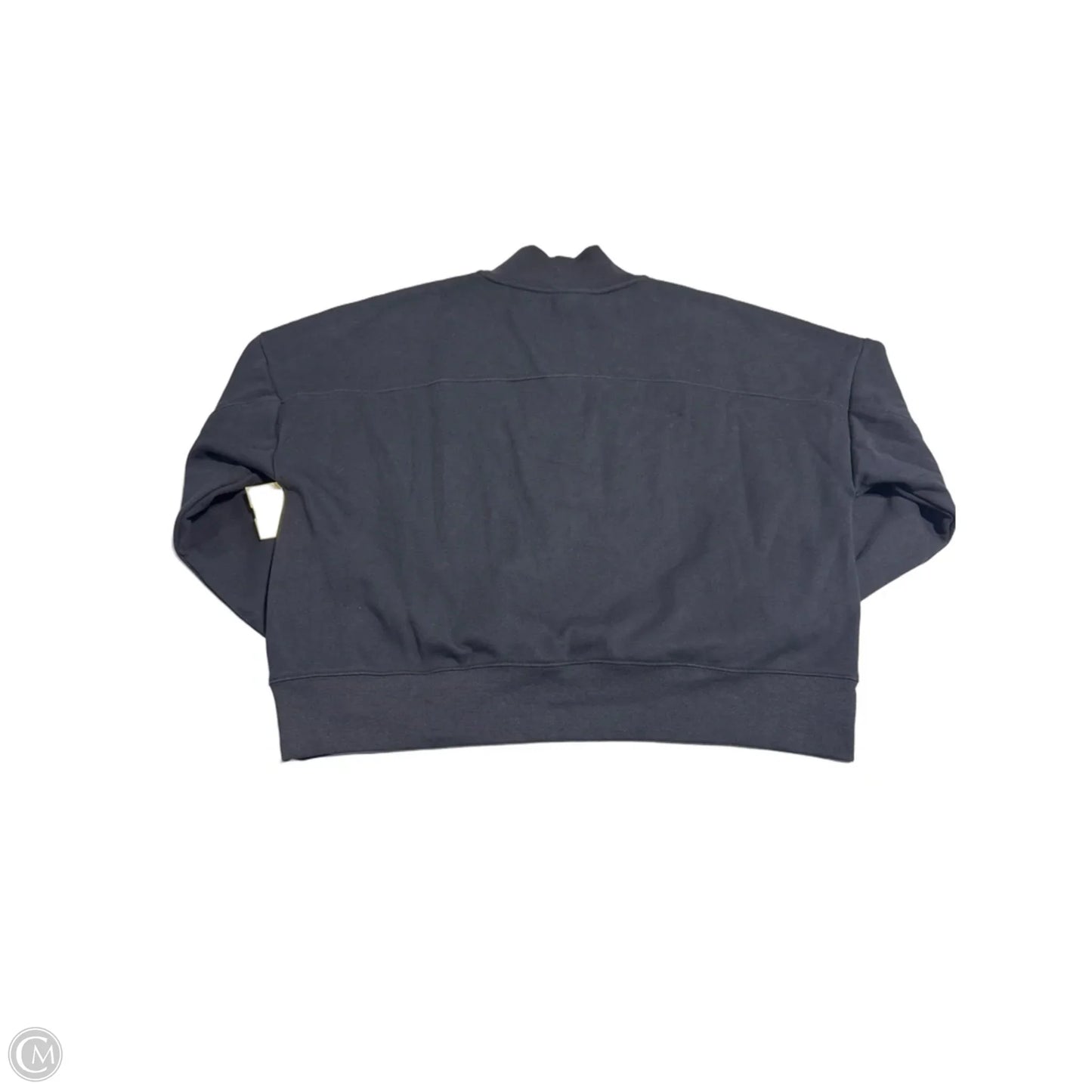 Athletic Sweatshirt Collar By Fabletics In Black, Size: Xl