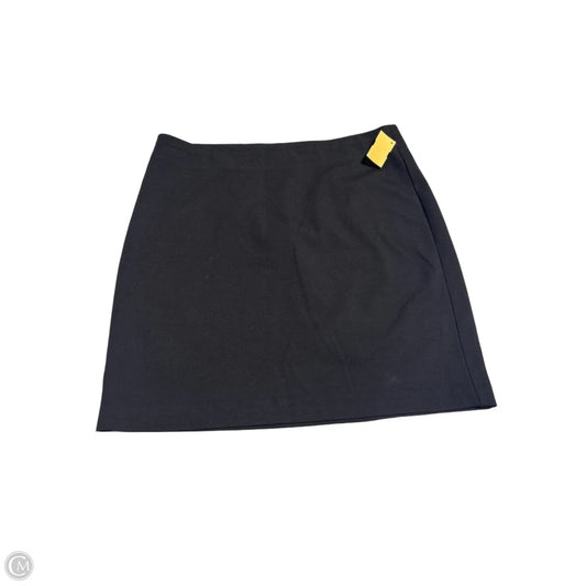 Skirt Mini & Short By Eileen Fisher In Black, Size: L