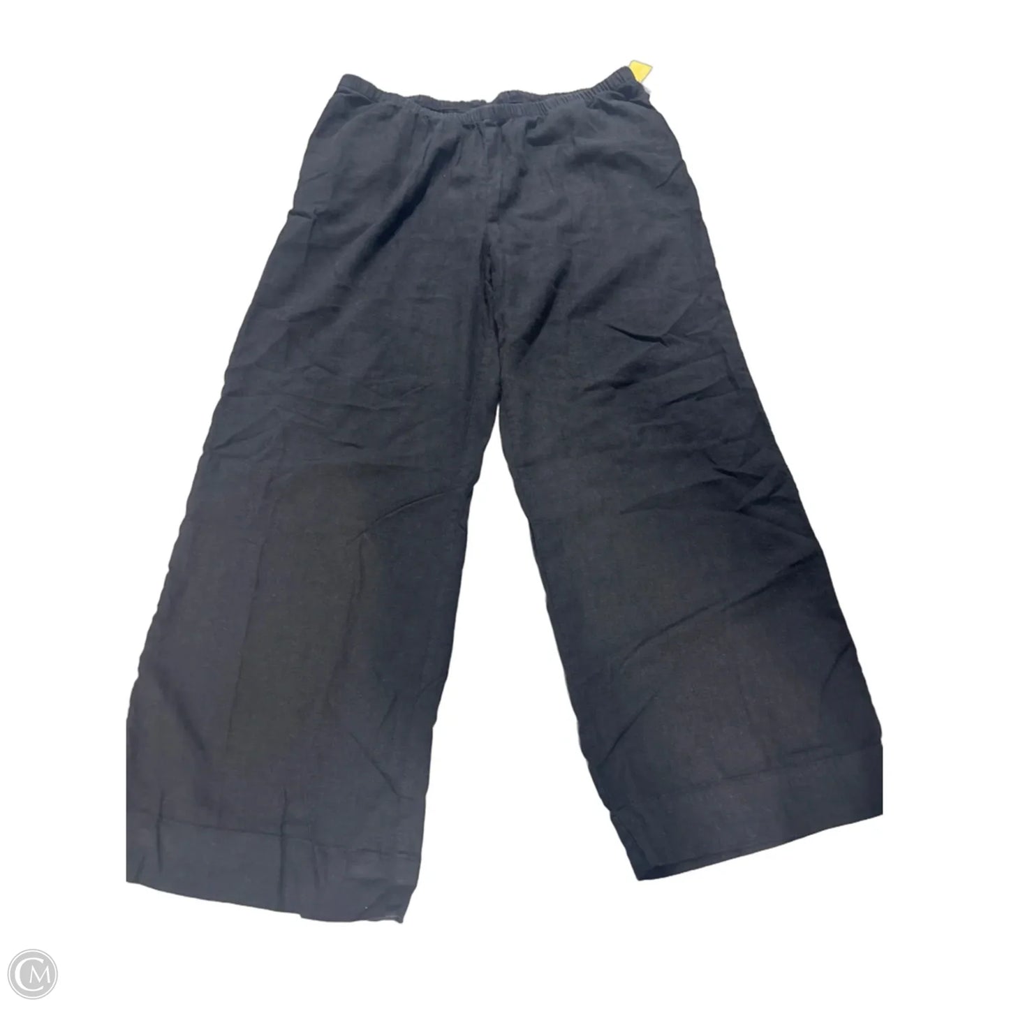 Pants Linen By A New Day In Black, Size: L