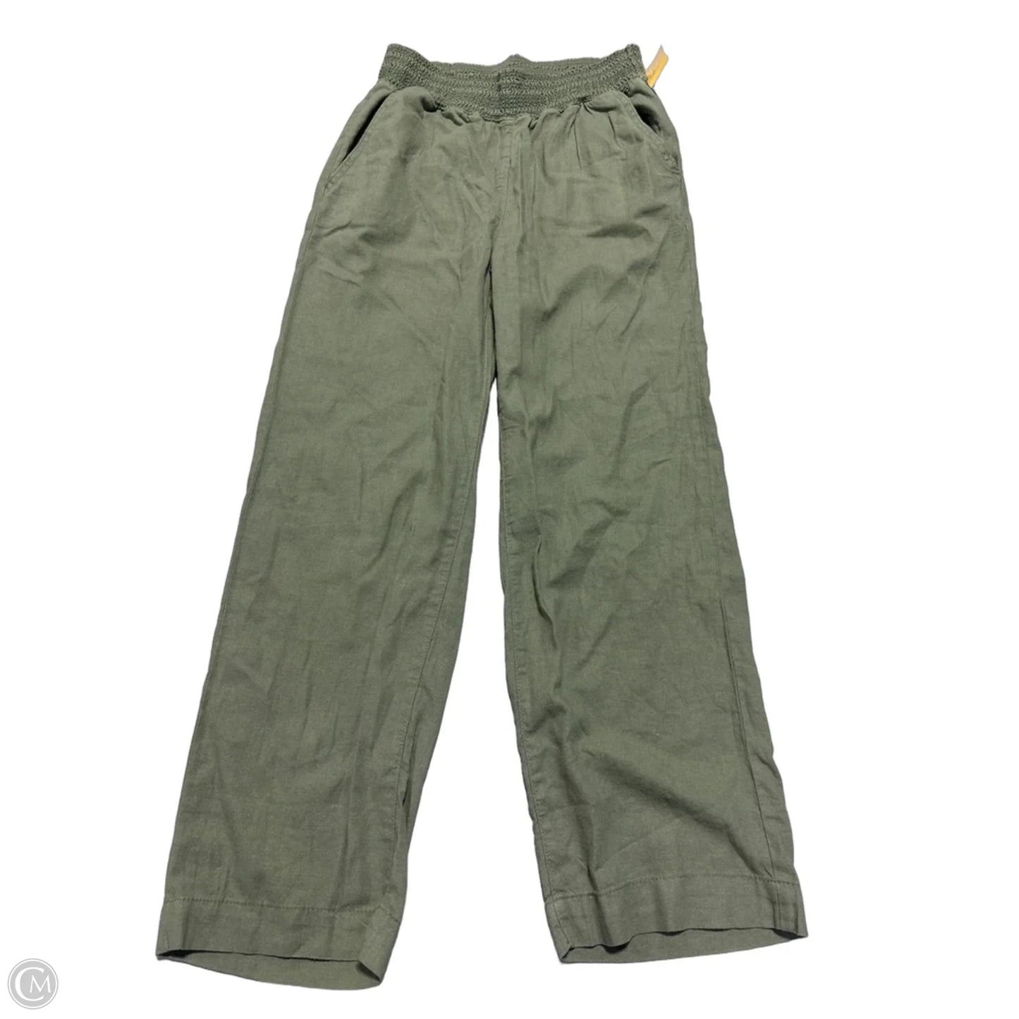 Pants Linen By Briggs In Green, Size: S