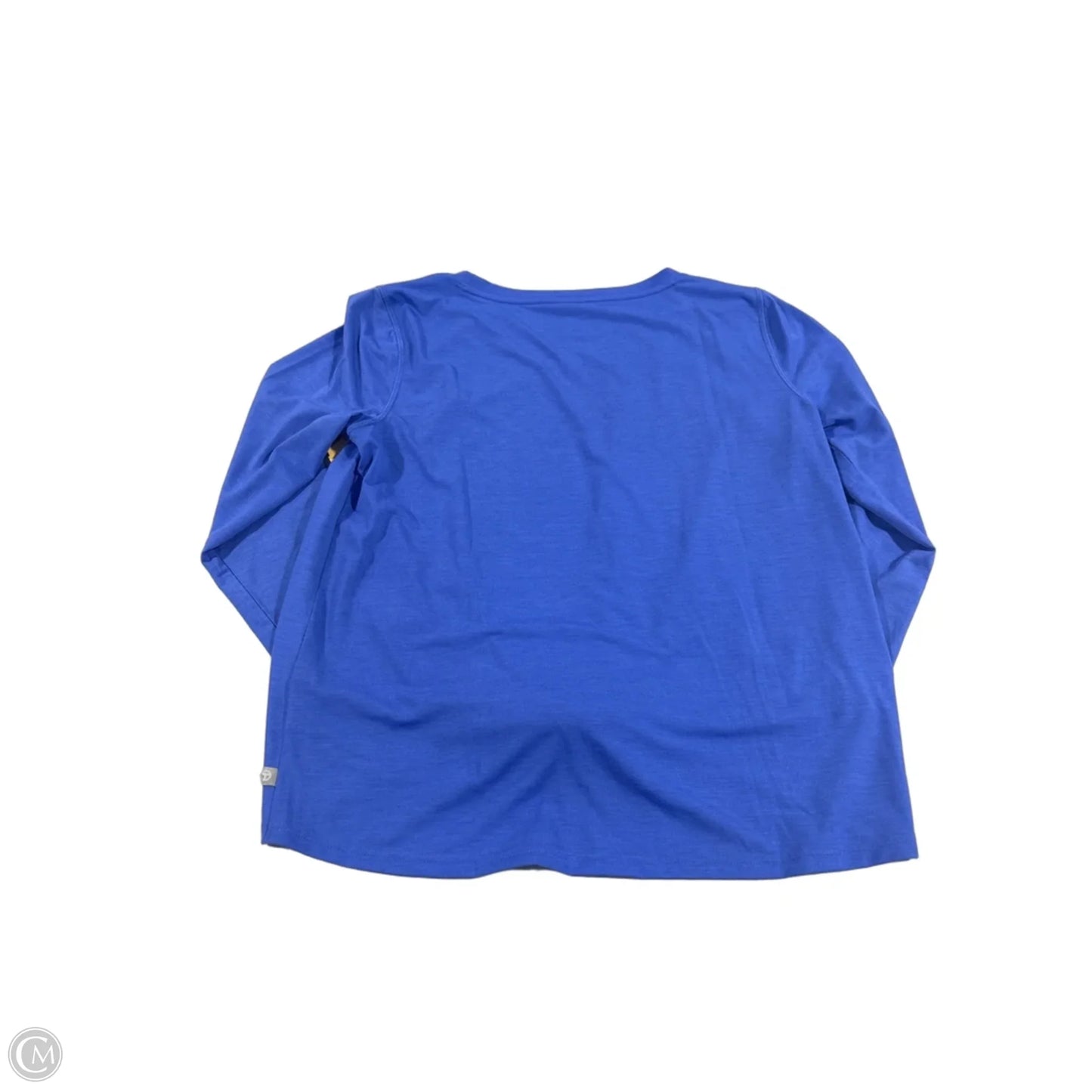 Top 3/4 Sleeve By Talbots In Blue, Size: S