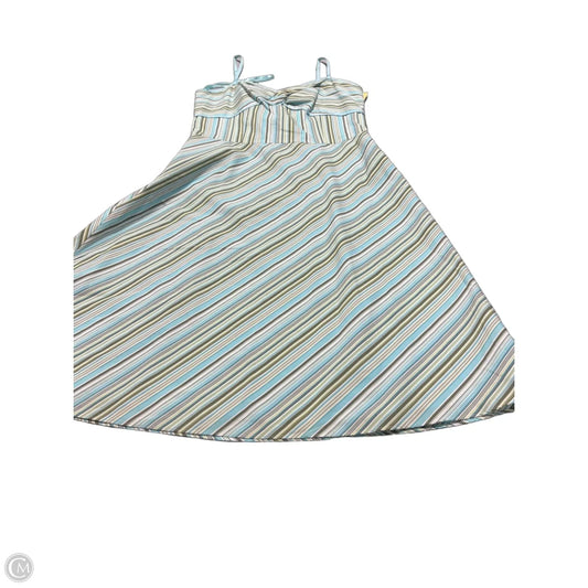 Dress Casual Short By Loft In Striped Pattern, Size: M