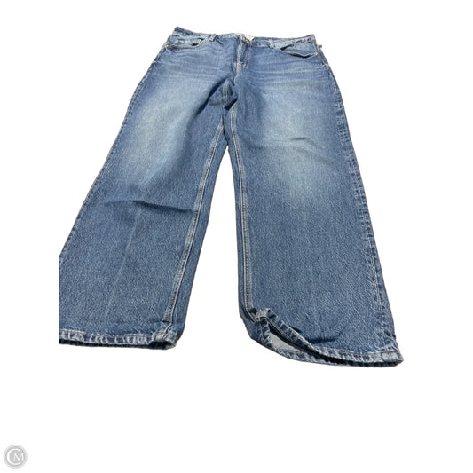 Jeans Straight By Cmc In Blue Denim, Size: 14
