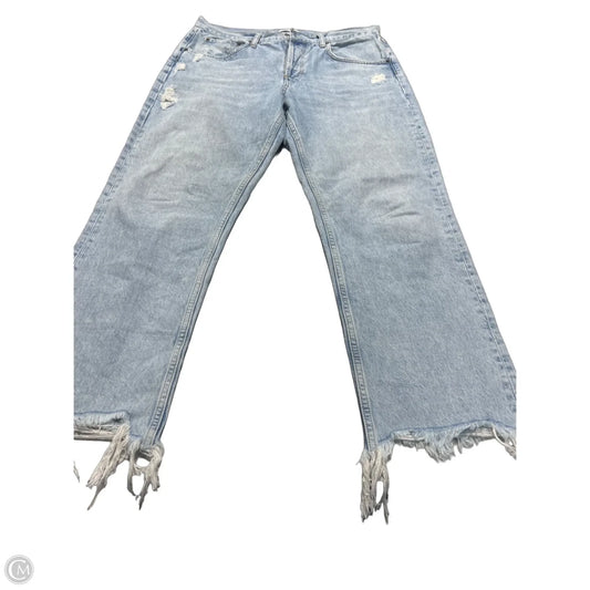 Jeans Straight By Cmc In Blue Denim, Size: 12