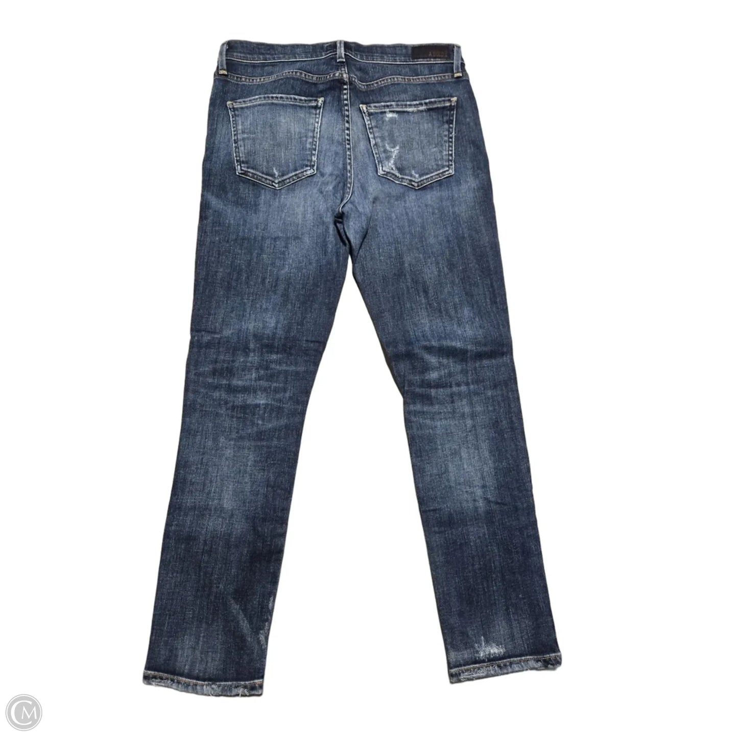 Jeans Skinny By Agolde In Blue Denim, Size: 6