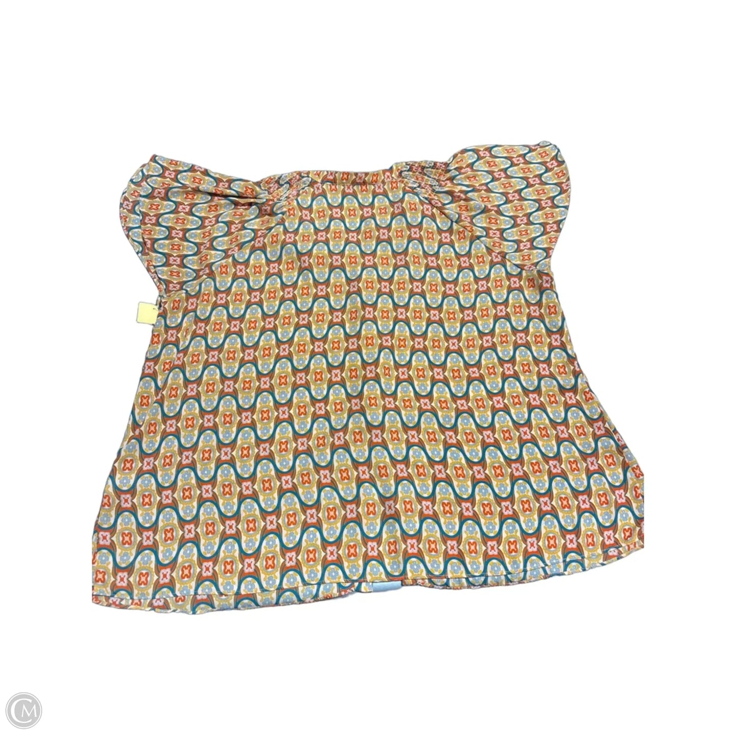 Blouse Short Sleeve By Rose And Olive In Orange, Size: 2x