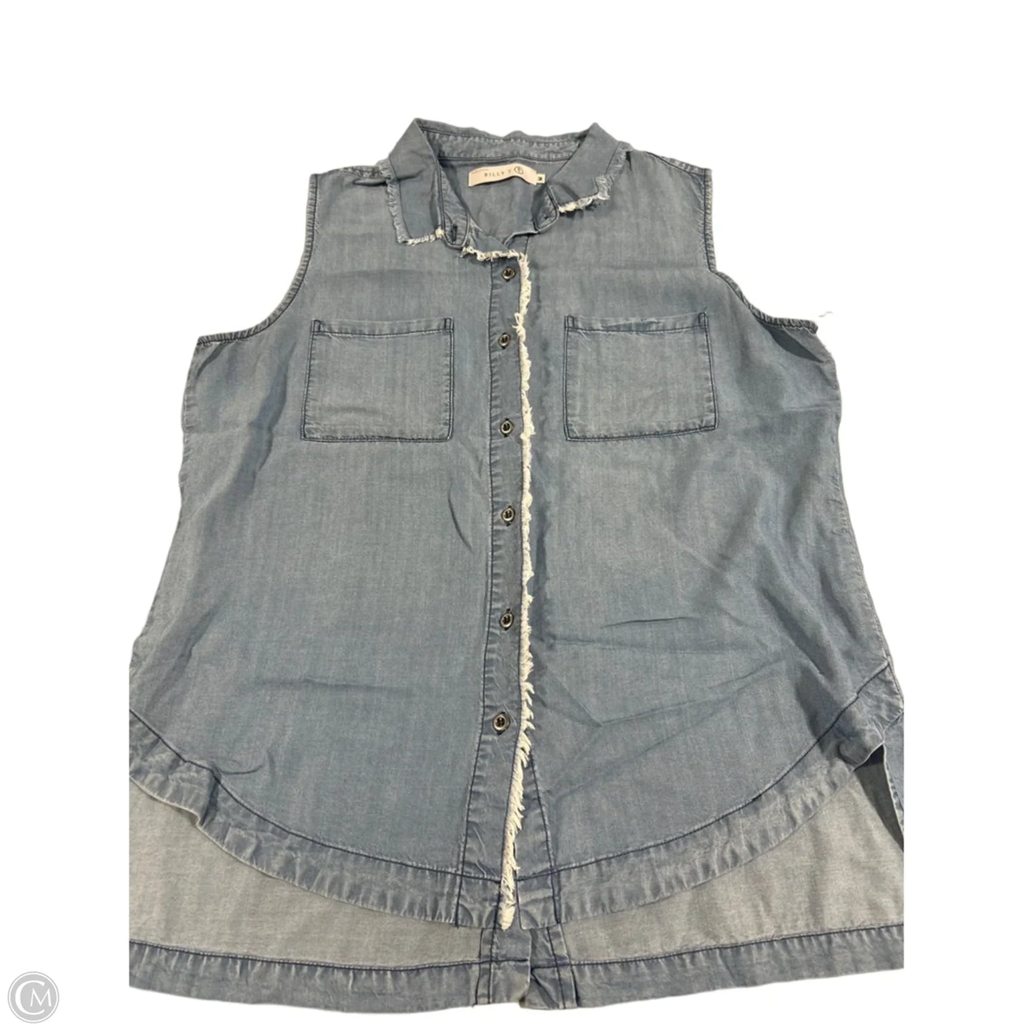 Tank Top By Cmc In Blue, Size: M